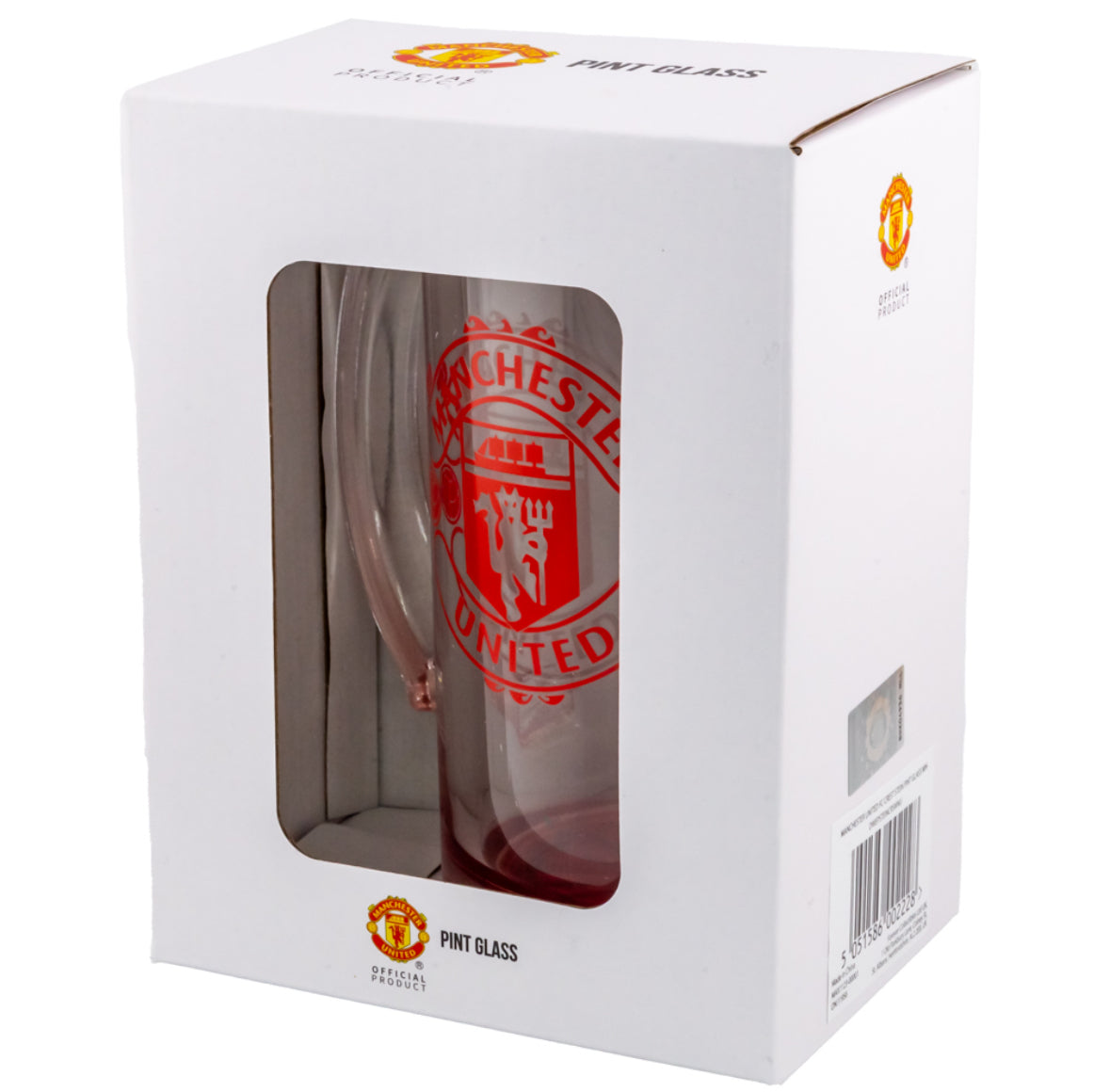Manchester United FC Stein Glass