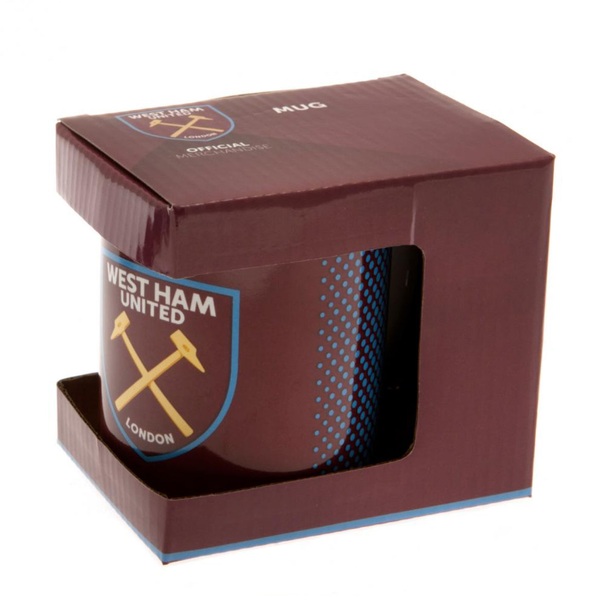West Ham FC Mug in Claret