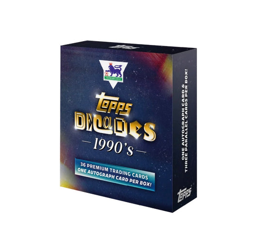 Topps Decades Premier League 2025 – 90’s Edition