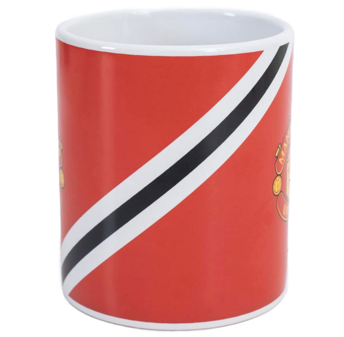 Manchester United FC Striped Mug