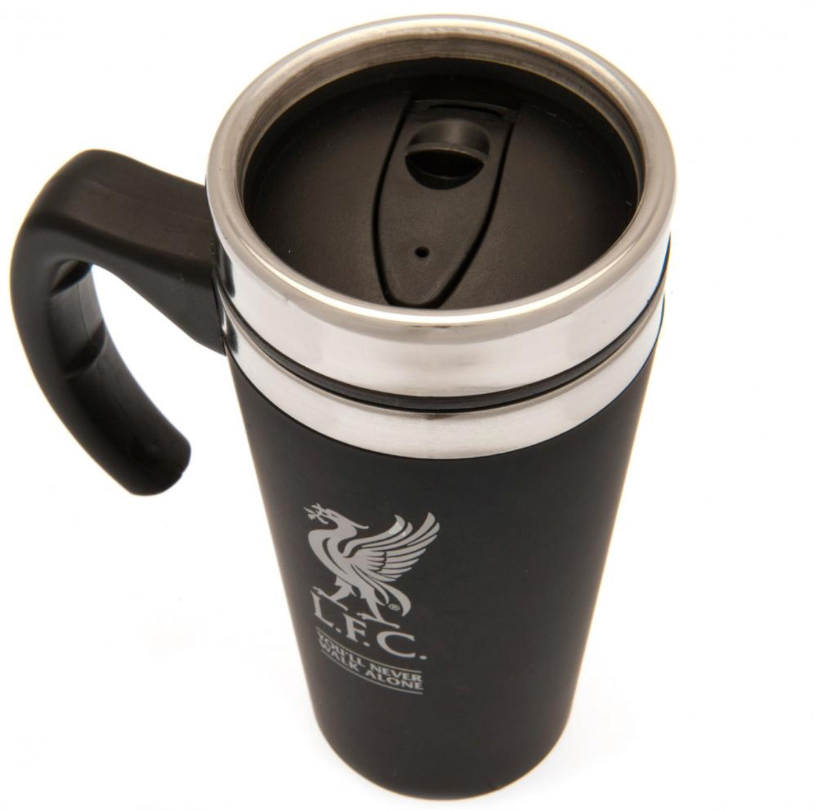 Liverpool FC Travel Mug in Black
