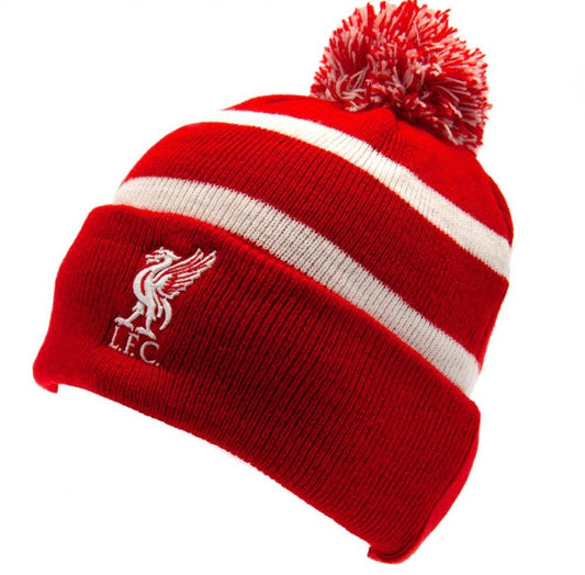 Liverpool FC Ski Bobble Hat in Red