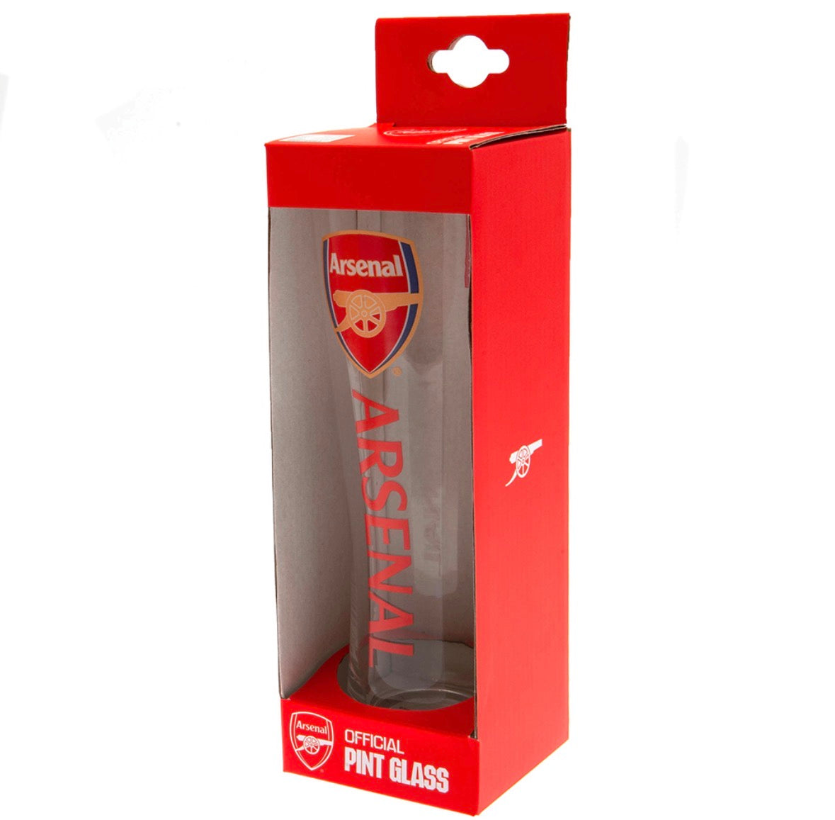 Arsenal FC Tall Beer Glass