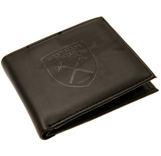 West Ham FC All Black Wallet