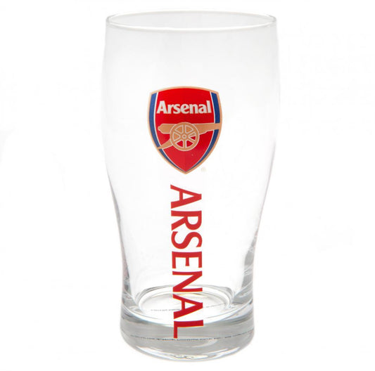 Arsenal FC Tulip Pint Glass