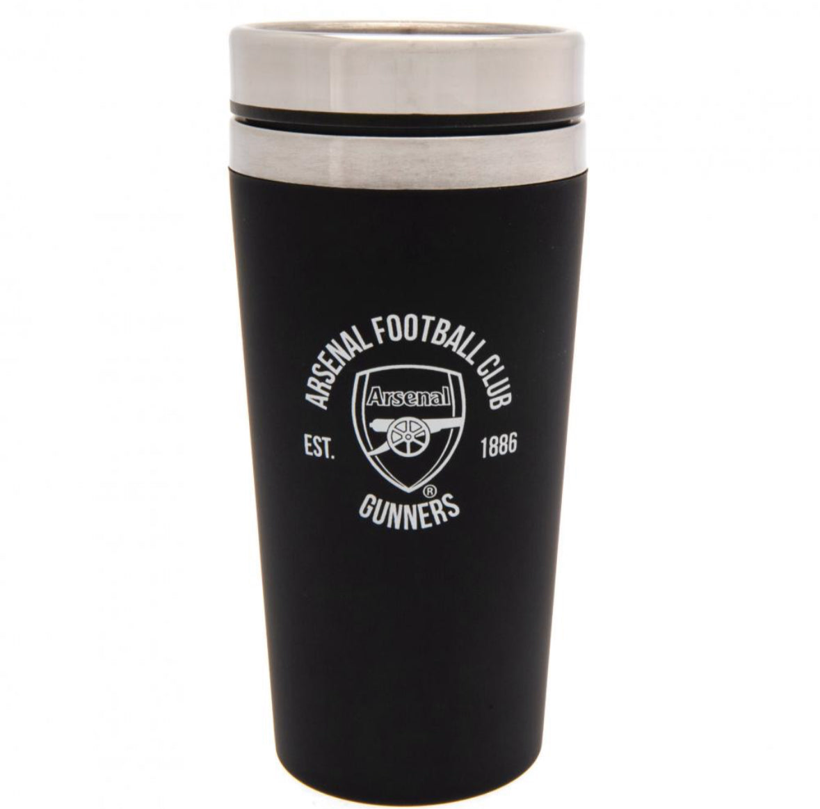 Arsenal FC Travel Mug in Black