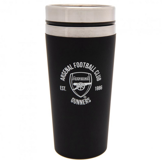 Arsenal FC Travel Mug in Black