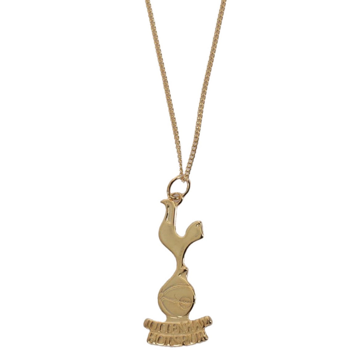 Tottenham Hotspur FC 18ct Gold Plated Necklace