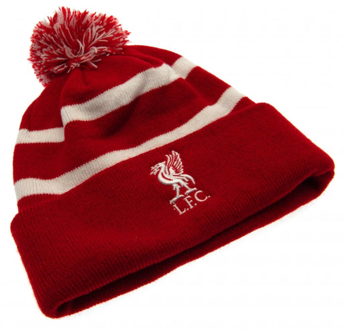 Liverpool FC Ski Bobble Hat in Red