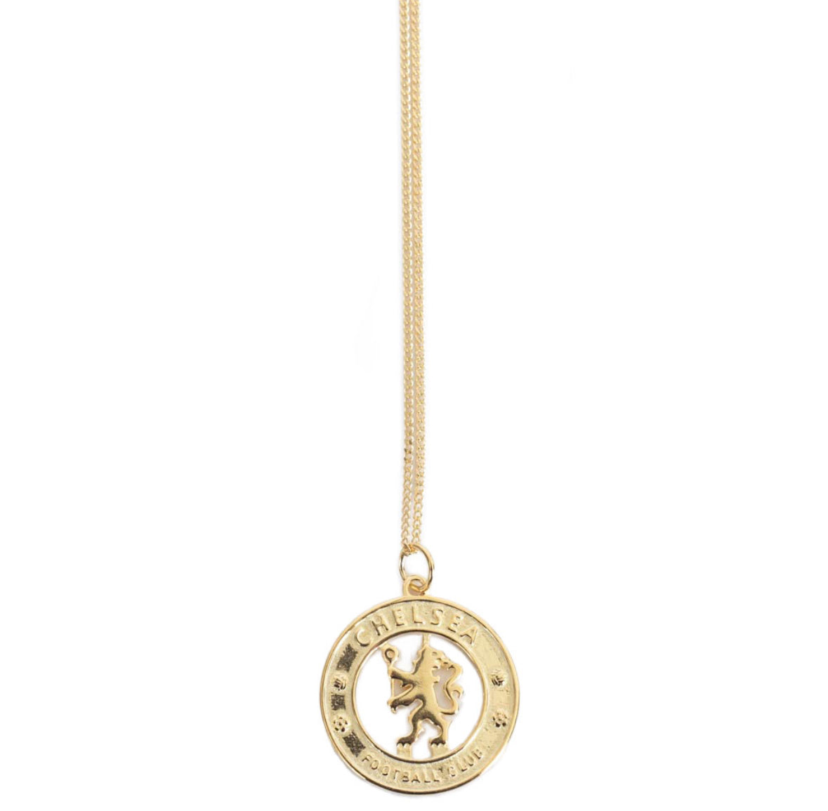 Chelsea FC 18ct Gold Plated Necklace