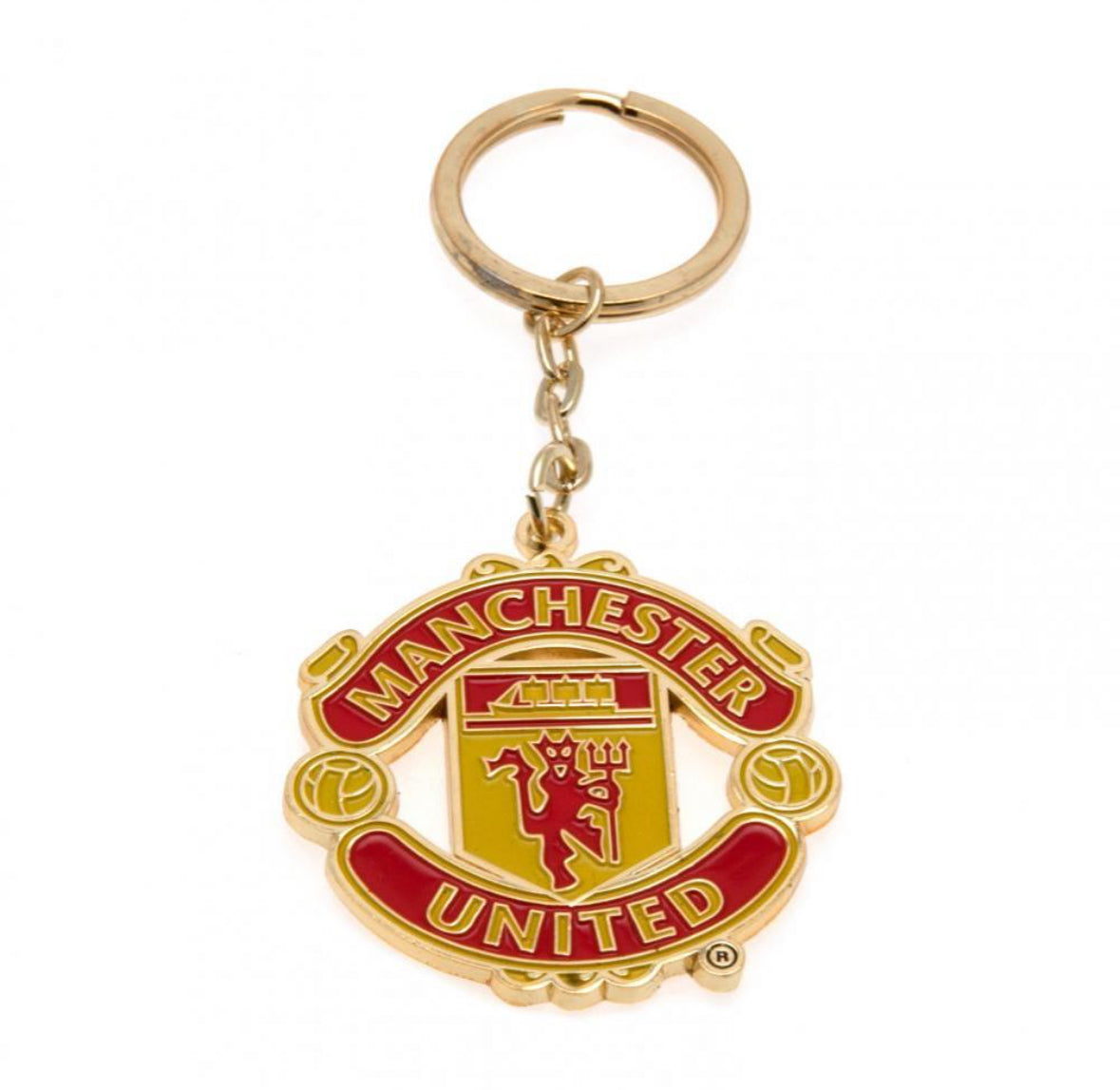 Manchester United FC Crest Keyring