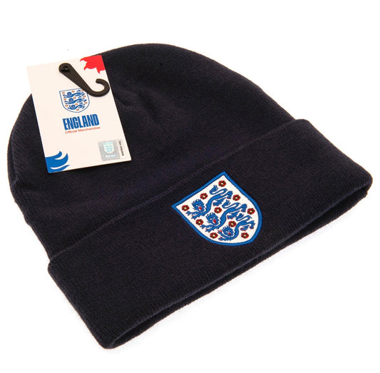 England FA Navy Cuff Beanie