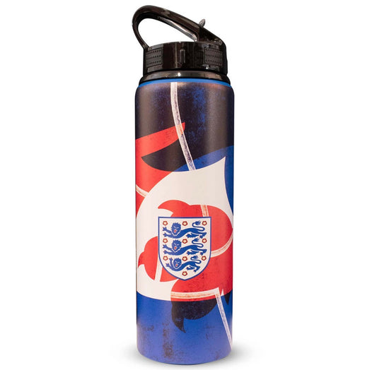 England FA Metal 3 Lions Drinks Bottle