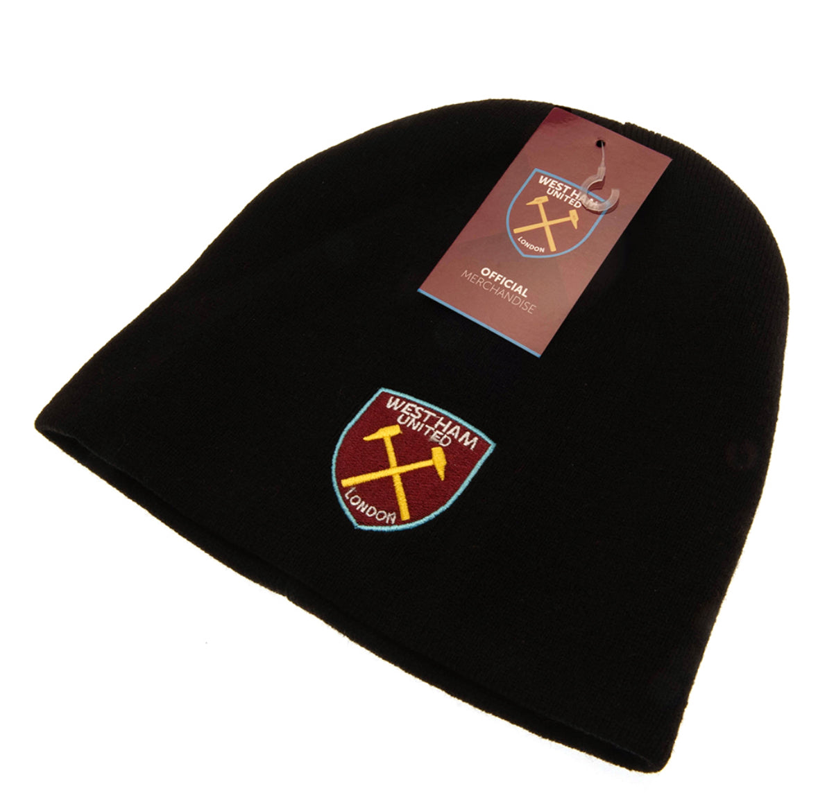 West Ham FC Black Beanie