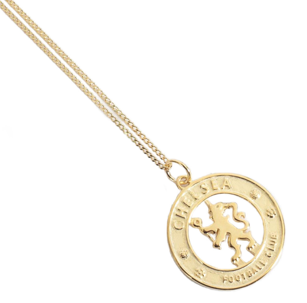 Chelsea FC 18ct Gold Plated Necklace