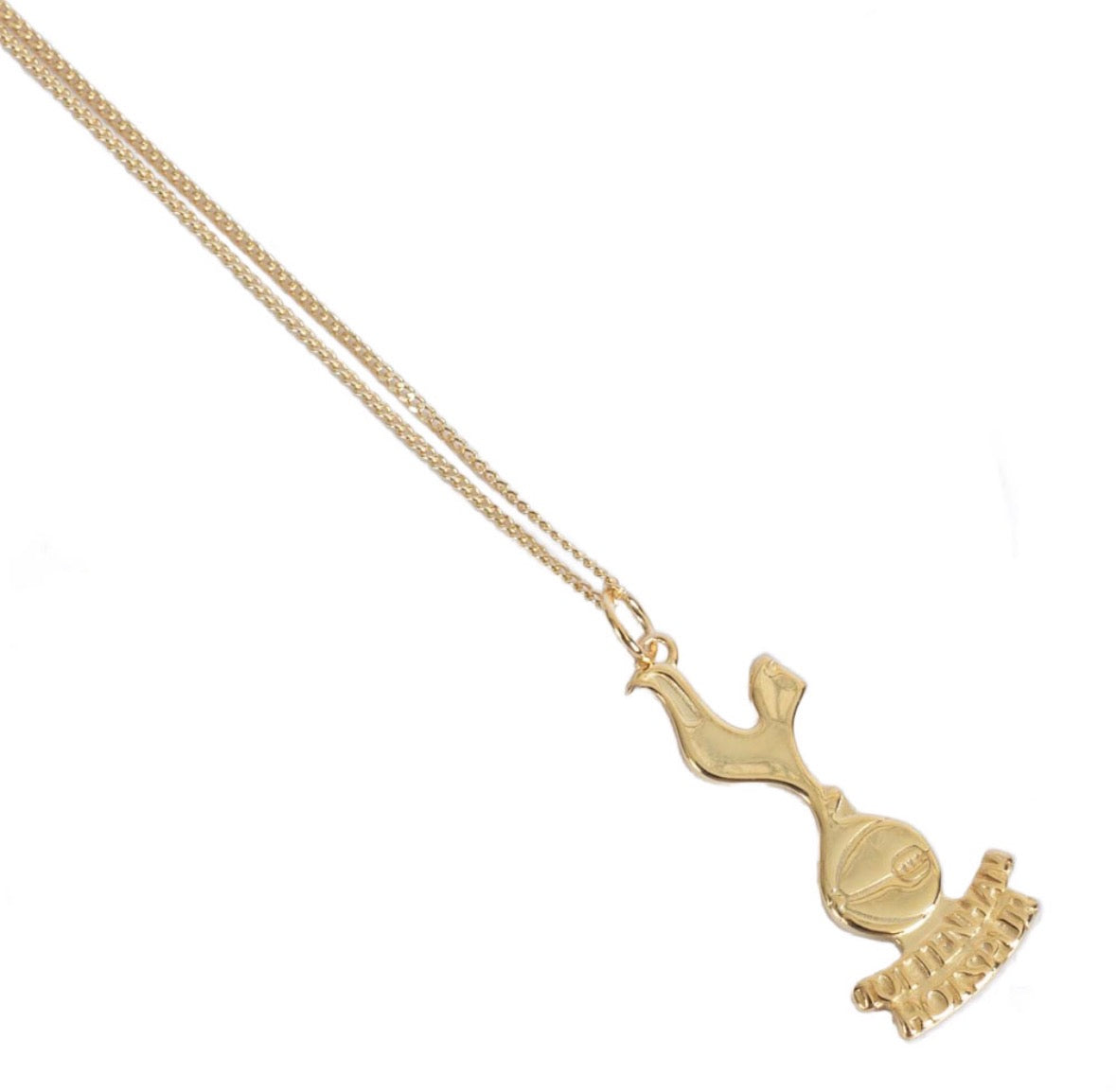 Tottenham Hotspur FC 18ct Gold Plated Necklace