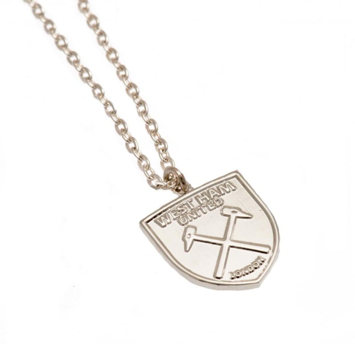 West Ham FC Silver Plated Necklace