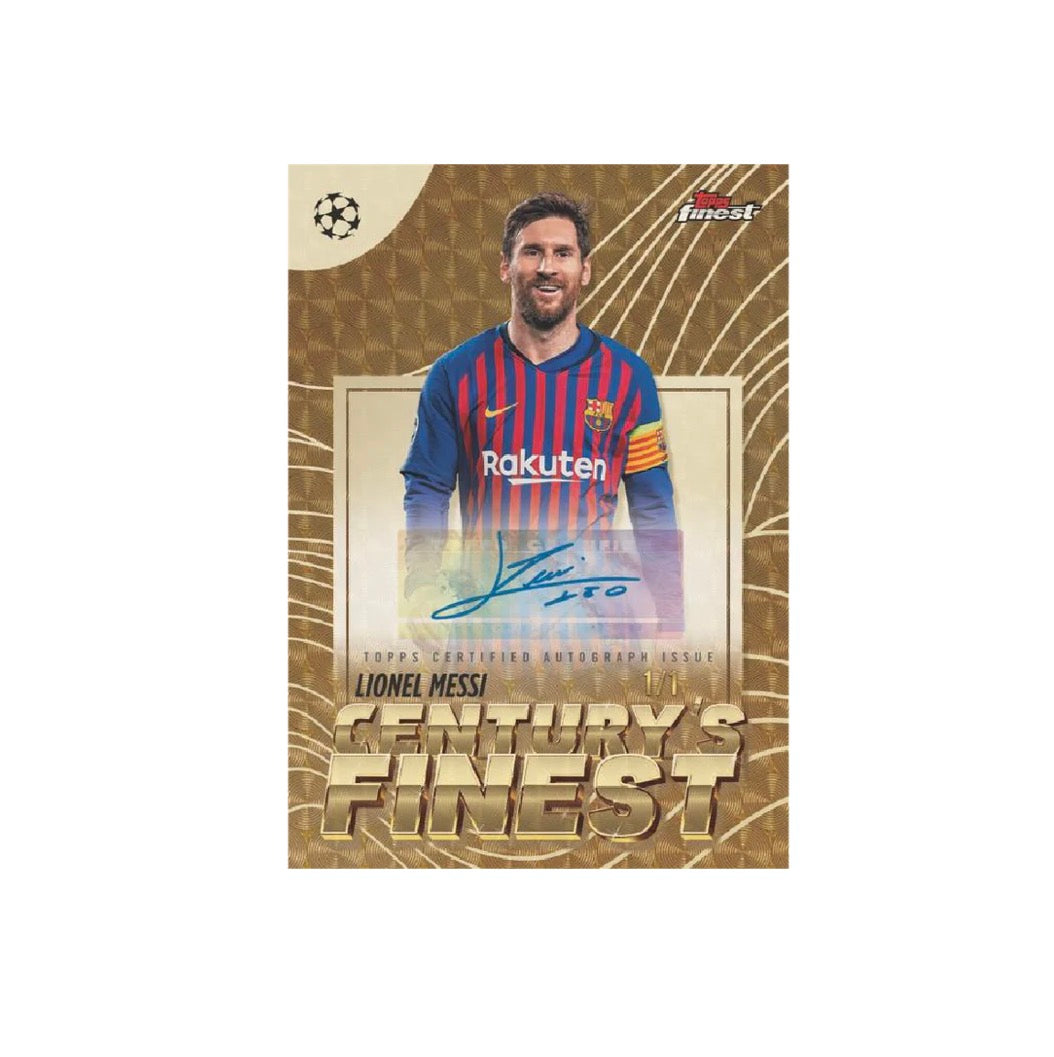 Topps Finest UEFA Club Competitions 2025/26 Hobby Box