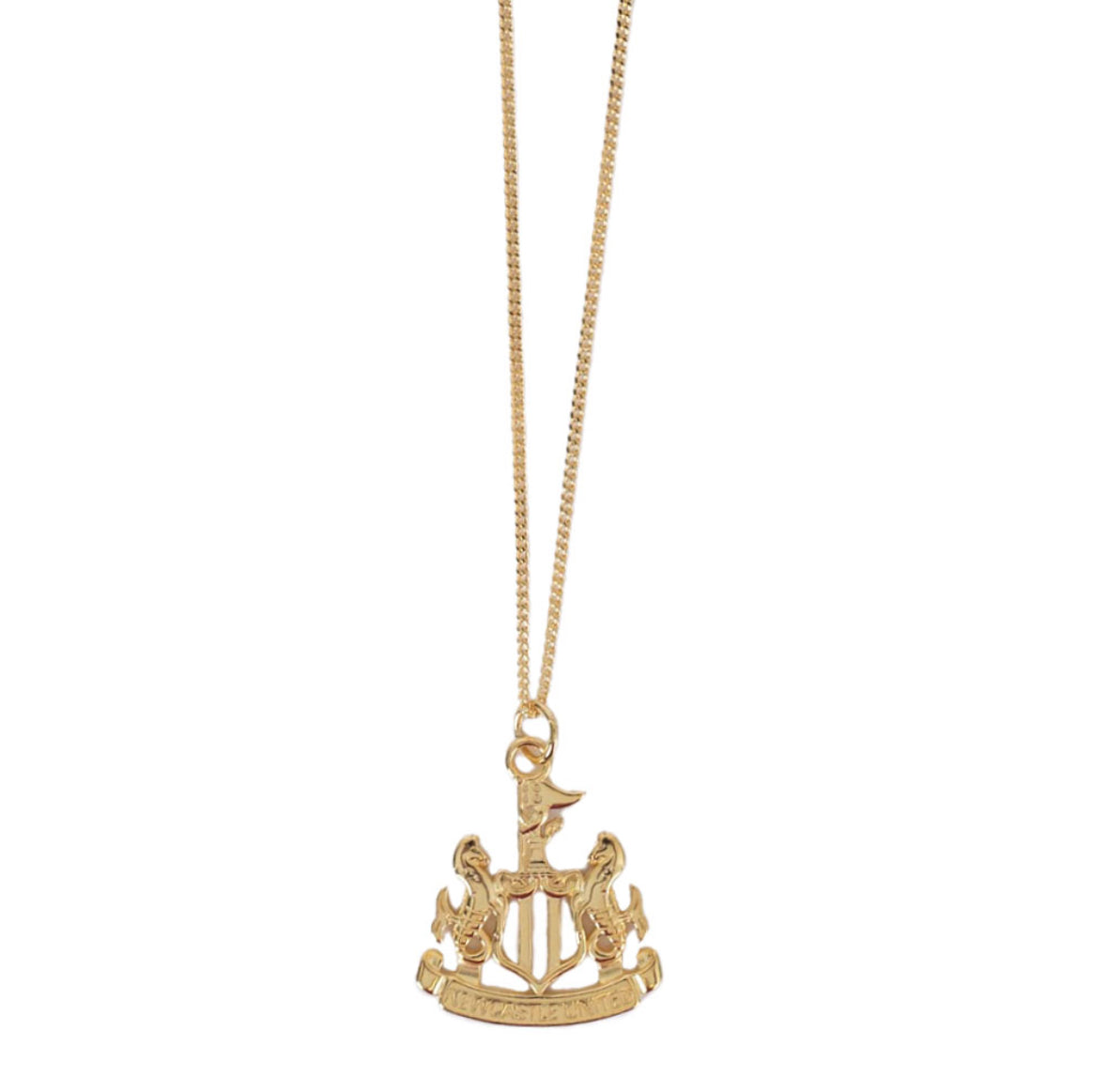 Newcastle FC 18ct Gold Plated Necklace