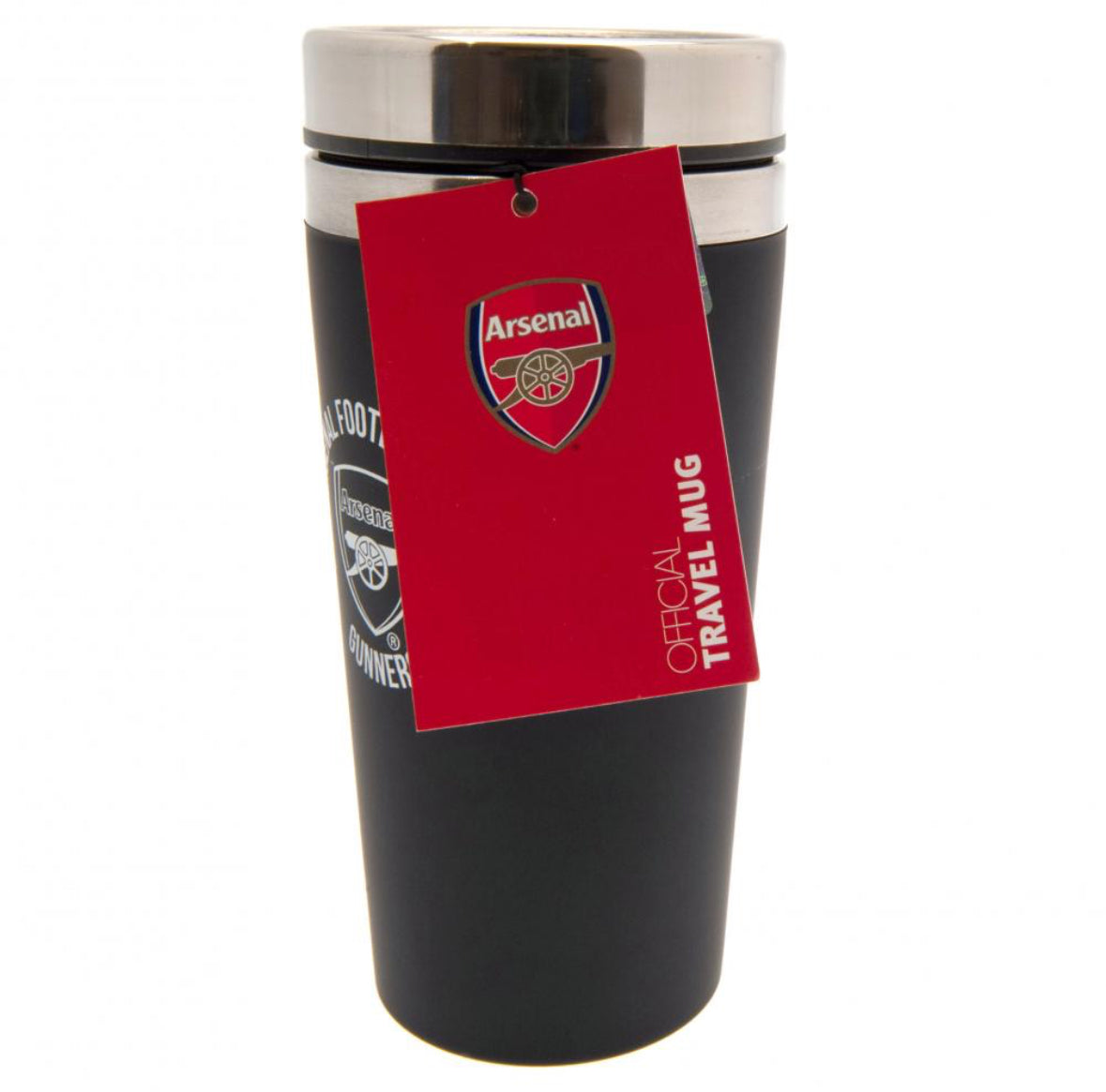Arsenal FC Travel Mug in Black