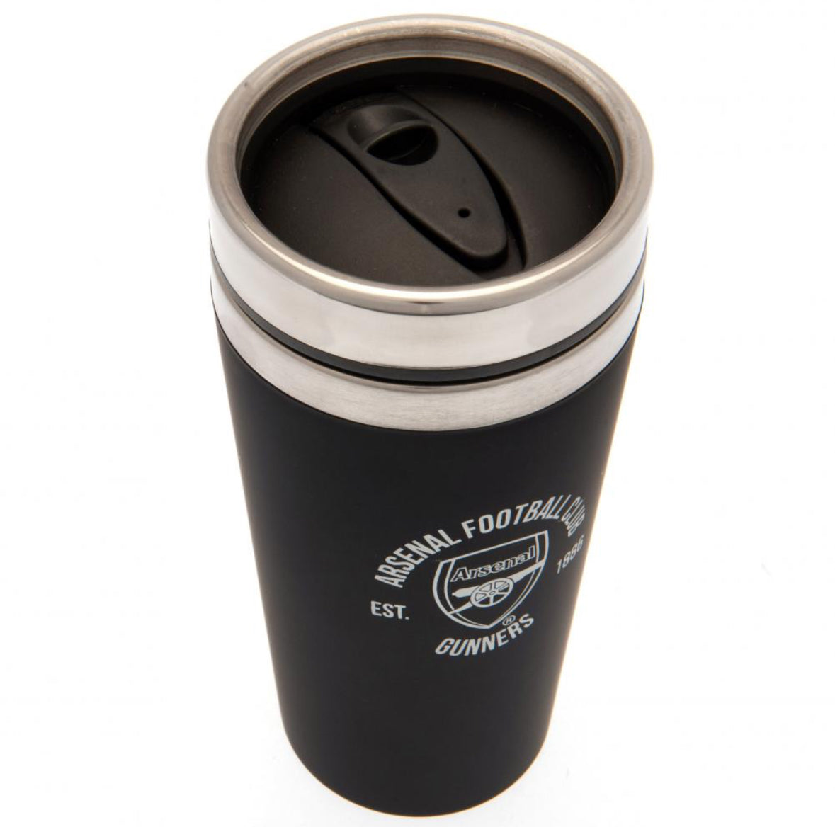 Arsenal FC Travel Mug in Black
