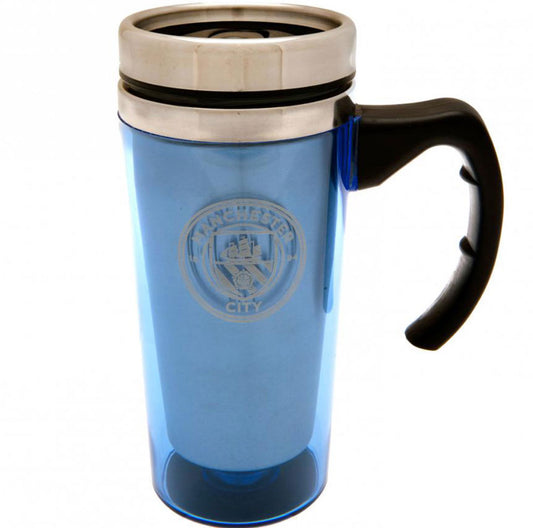 Manchester City FC Travel Mug in Blue
