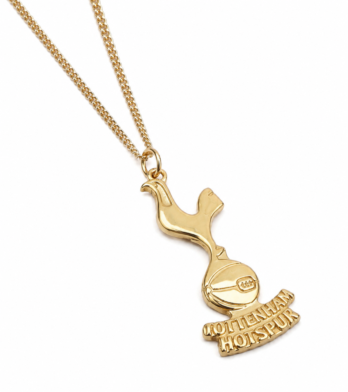 Tottenham Hotspur FC 18ct Gold Plated Necklace